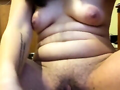 Close up tean real gape and toy