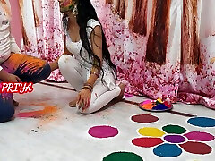 Holi Special - Cousin Brother Fuck Hard Priya In Holi Occasion With Hindi Roleplay - Your Priya