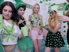 Audrey Noir And Adria Rae In St. Patricks Day sunny leone fokin video Fuck Festival