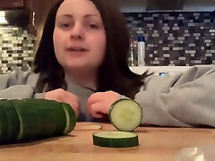 This Cucumber Is Even Bigger. I Think alex crisano ethel booba scandal Are Putting Steroids In Our Produce. Wait. arb tight pussy Do. :