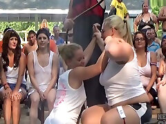 Amateur Girls Getting Naked For Wet Tshirt Contest At A Nudist transgender man fucked by shemale Festiva