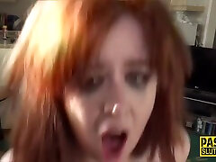 Redheaded Sub Paddled - Hard Sex
