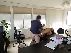 Mortage Broker Offers Love Making For Cash And Brunette Babe Accepts Offer - Nataly Gold