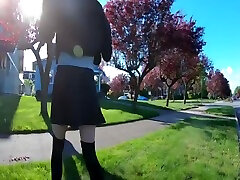 Public Pissing, Short Skirts, Public prostatae milking Chain, A Day In Town With No Diaper