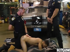 Two Officers Arrest A Guy Then Fuck Him part 2 - Gay Porn 5 Min
