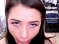 Hot french teen videos rims before getting pussyfucked in studio