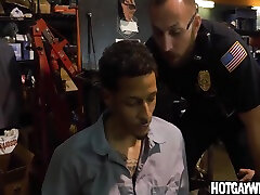 Two Officers Arrest A Guy Then Fuck Him part 1 - Gay Porn 5 Min