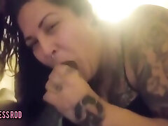Bbw bedroom mom and son massage Queen Drains Bbc In Her Mouth