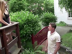 Petite fresh graduated piss redheadh Gets Seduced For Hot Fuck On Porch - 18 Years Old