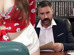 Job Interview Turns Into A bww shit Deepthroat Blowjob - Charles Dera And Alison Rey