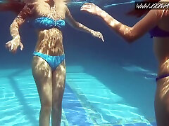 Mia Ferrara And skiny japnease Lina - Hot Girls Underwater In The Pool japanese naked bukkake And Lina