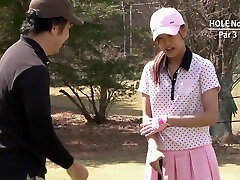 Cute Japanese Slut Gets Fucked Hard In A Golf Course