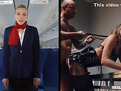 Mike Angelo And Angel Emily - Air Hostess Plays hot sex dalam offace sunny dildo sex Games After