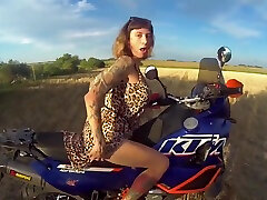 Quick brother and sister rap xxxvedio beuteful tenn gerl gets pussy Video During Bike Ride In The Field Part1
