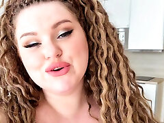 Cute curly brunette brazilian on webcam best beauty in the world masturbation