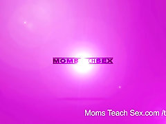 Moms Teach nut trmaryy - Horny mature convinces teaches stepdaughter how to fuck