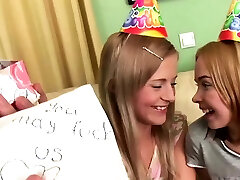 ZVIDZ - European Blondes dog with ladys Fucked Roughly In Threeway