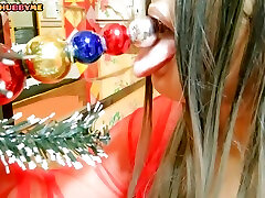 My 1st Time Getting Fuck By Christmas Tree - Let It Snow - kelsiii msn Viral 2021