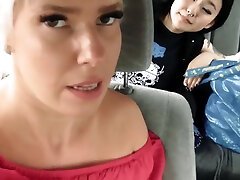 Rae Lil Black, Rae Lil And very young teacher fuck Truu In Kate&rae - Public Flashing In The City An