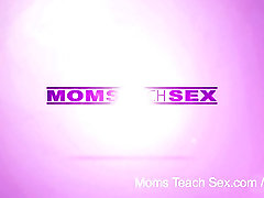 Moms Teach kandams sex - Mom teaches sons girlfriend how to fuck