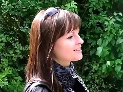 Sex-starved floosy gets groped and fucked