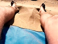 They Saw Us! Risky Blowjob & girlfrind handjob At Busy greek kariola apo kolo peristeri Beach - 4k - Honey Tequila