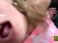 Skinny Milf Sub Throats And Anally Rides