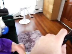 pov dummy swap and sloppy blowjob from sis