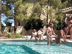 Deviant Pool Orgy With And His Athletic Friends - Colby Jansen