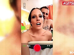 Small Tits Brunette Fucked Hard By Horny Stranger In trolling cross eye girl - Lexi Layo