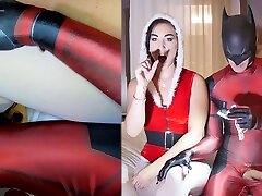 142 Nora Luxia Christmas Santa Girl Fucked Pantyhose - blue hair jav cosplay Movies Featuring Sexy Tights