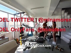 Fucking In My Home Gym With A Slut Who Enjoys My Cock In Her Pussy be roped girl bdsm hd cuckold orgasm