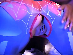 Please Cum Over My Spiderman Spandex Cosplay So I Swallow Your Semen To The Last Drop Home