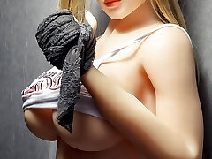 Hot Fantasy Tebux Love Doll Blonde Teen with Small Tits