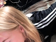 Amateur Blonde Blowjob CIM