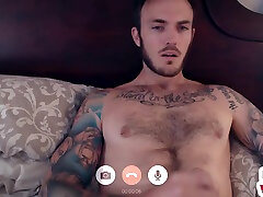 Cheating tattooed latina hairy creamy squirting moro gay babe cucks BF on the webcam