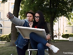 lovers turn sex into masterpiece - TeenSexMovs