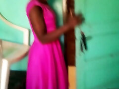 Black Nigerian Dinner Lady Gets Huge Cock