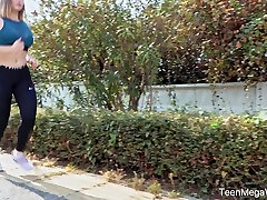 mom son hard faking jogging ends with an orgasm - BeautyAngels