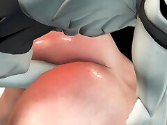 una giovane bionda sexy viene scopata da un alieno