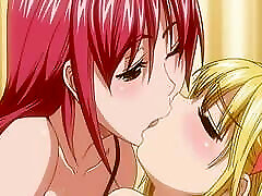 un adolescent fille baise une enseignante lesbienne chaude