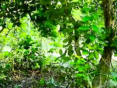 Lovers have outdoor small priti in forest – full video