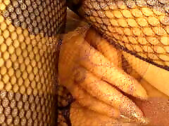 Fishnets, lace & frills