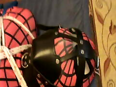 Restrained spiderman is enjoyed Restrained spiderman is enjoyed