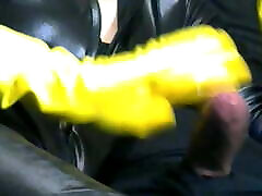 Smoking Wife in Yellow dabar bhabhi hindi Gloves drives me Insane