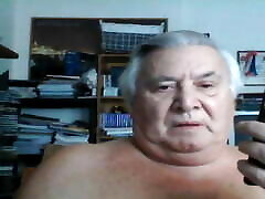 grandpa show on webcam