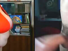Guy shows his forced femme sissy xnxx amrekan cim mature BBW on webcam