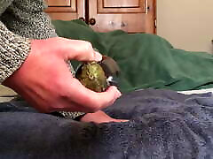 Aubergine anal gaping - part 2