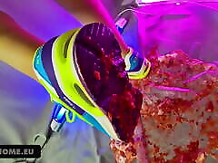 Crash Food Nike&039;s Fetish - licking sneakers