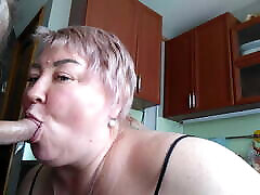 I fill my mother-in-law&039;s mouth with cum after a erica lauren cams 3